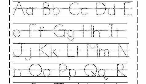 printable name tracing worksheets preschool