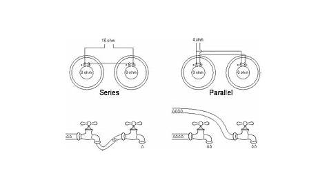 connecting speakers in series parallel