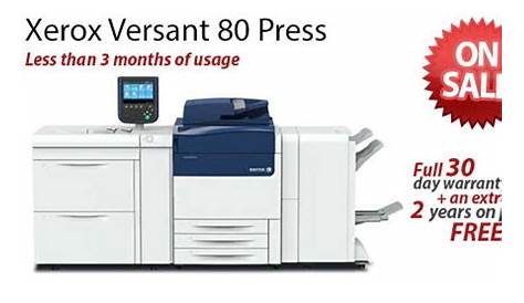 Xerox Versant 80 | SUPER LOW METERS | FOR SALE | LIKE NEW