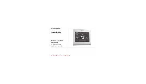 Honeywell RTH9585 Wi-Fi Manuals | ManualsLib