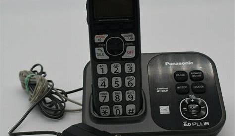 Panasonic KX-TG4731 DECT 6.0 Set - Black | eBay