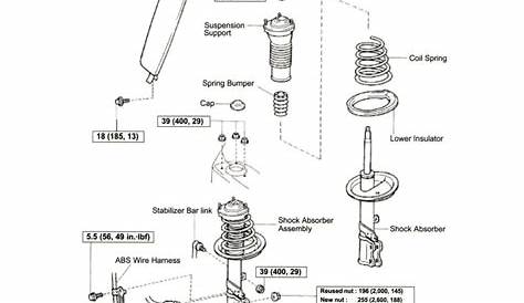 Replacing the Rear Strut and/or Coil Spring on a Toyota Camry (With