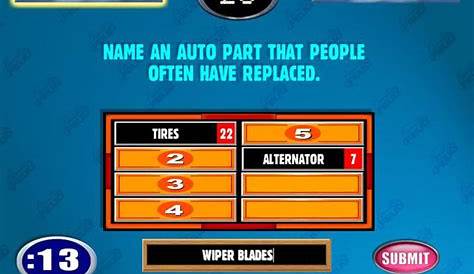 unblocked family feud game