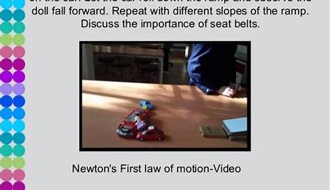 Lesson plan - Newton's first law of motion