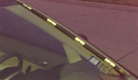 2008 honda civic windshield molding - vernon-ledgerwood