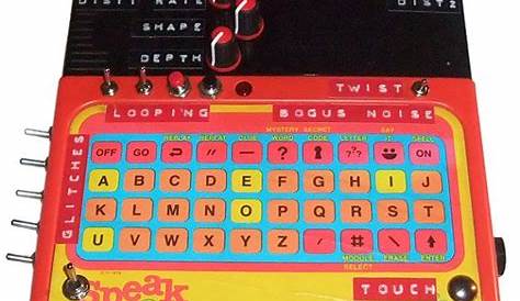 musikgear » Blog Archive » Circuit Bent Speak & Spell Heavily Bent with