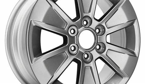 Aluminum Wheel Rim 17 Inch for Chevy Silverado 1500 2019 6 Lug 139.7mm