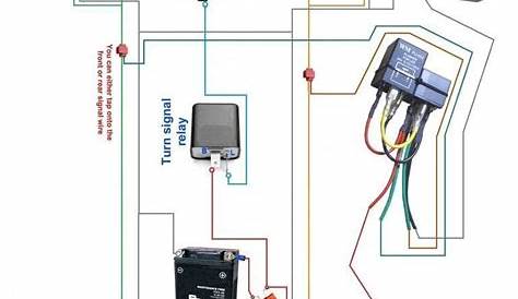 motorcycle headlight switch wiring diagram