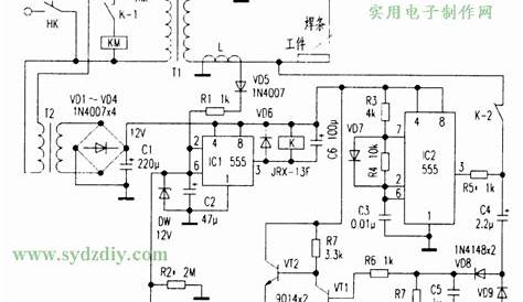 single phase arc welding machine circuit diagram