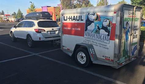 Towing 5x8 Uhaul Tomorrow with '15 2.5 | Page 2 | Subaru Outback Forums