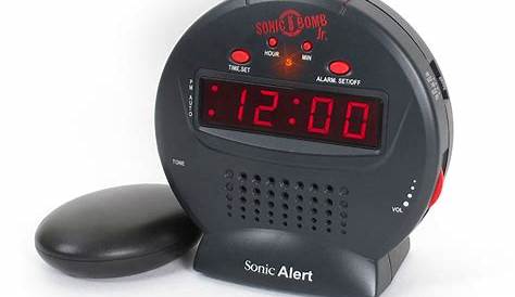 Sonic Bomb Alarm Clock (SB500) – Hi Kent