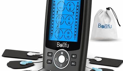 Dual Channel TENS EMS Unit 24 Modes Muscle Stimulator – Belifu
