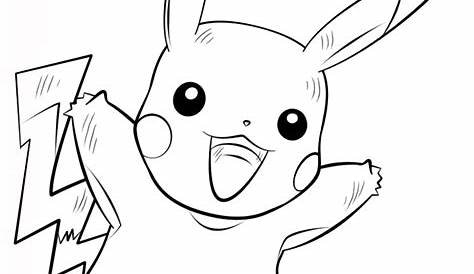 Pikachu Coloring page Printable