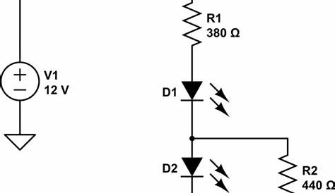 Wiring two leds - Electrical Engineering Stack Exchange