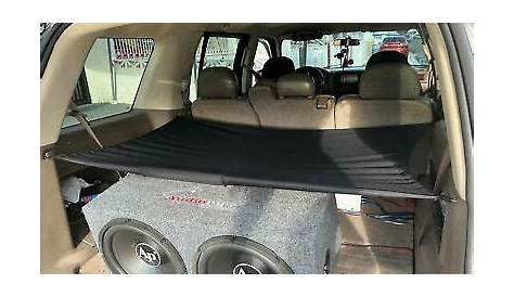 Rear Trunk Security Lower Cargo Shade Cover for Ford Explorer 2002-2010