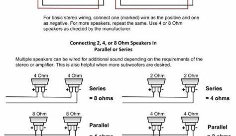 Ohm Speaker Calculator | Electrical Wiring