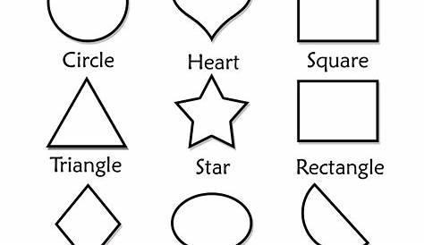 shape worksheets for toddlers
