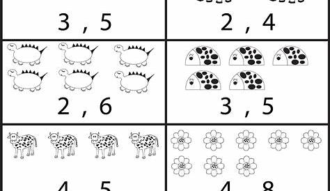 Free Preschool Counting Worksheets Printable - Lexia's Blog