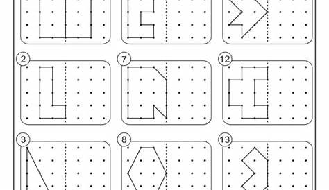 Reflective Symmetry 1 Worksheet for 4th - 5th Grade | Lesson Planet
