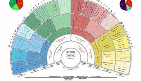 Genealogy Charts - TreeSeek.com in 2021 | Genealogy chart, Family tree