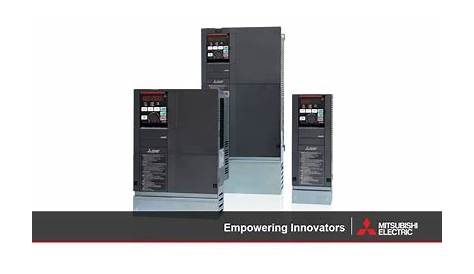 FR-A800 Series VFD Overview | Mitsubishi Electric Americas