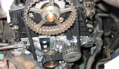 timing belt replacement on honda accord
