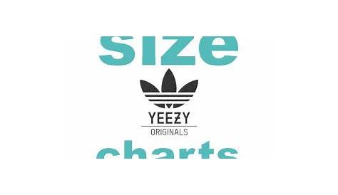 yeezy size chart womens to mens