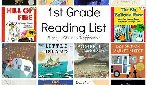 summer reading list for 1st graders