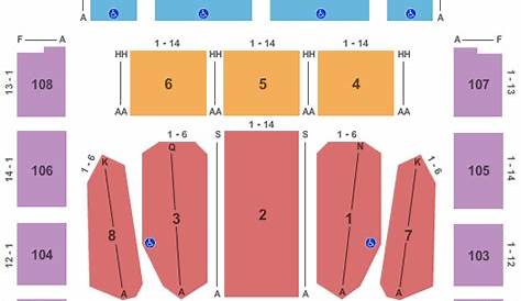 redding civic auditorium seating chart