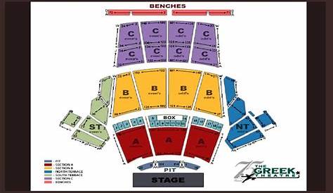 greek theater berkeley seating chart with seat numbers