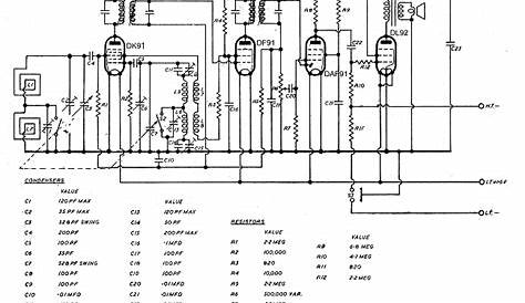 roberts radio r250 circuit diagram