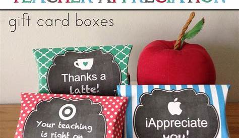 teacher appreciation gift card printable