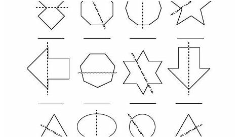 Symmetry Fun Worksheet for 7th Grade | Lesson Planet