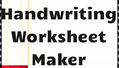 Name Tracing Worksheet Generator Free | AlphabetWorksheetsFree.com