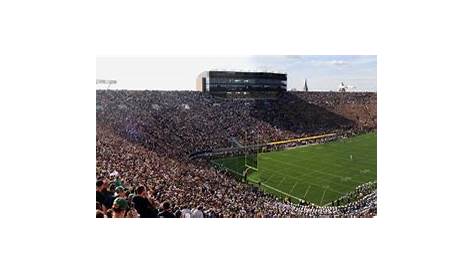 Notre Dame Stadium - Interactive Seating Chart