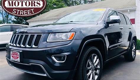 2014 jeep grand cherokee limited tire size
