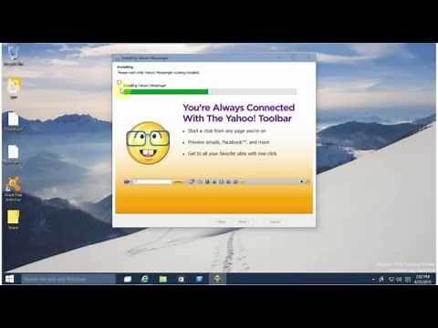 How to Download and Install Yahoo in your Windows