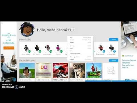 How to fix ROBLOX if you can't play games!