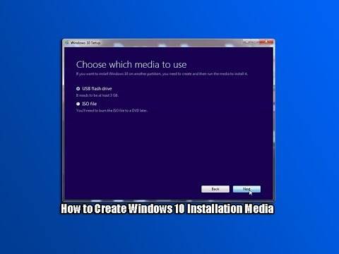 How to Create Windows 10 Installation Media