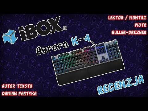 iBOX Aurora K-4 - Najlepsza tania klawiatura mechaniczna RGB LED?