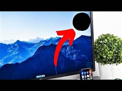 How to Remove Black spot from screen! Simple