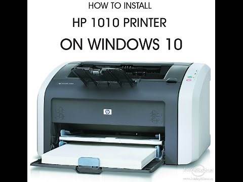 How to install HP 1010 Printer on Windows 10 OS
