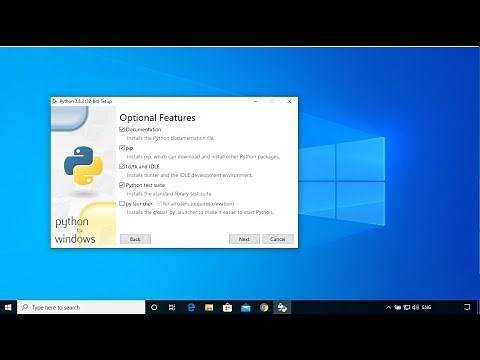 How to Install Python 3.8.2 on Windows 10