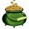 Image result for leprechaun+green+pot+of+gold+clipart+images