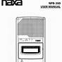 Naxa Npb-300 How To Operate