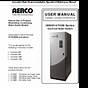 Aerco Innovation Inn800 User Manual