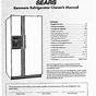 Kenmore Coldspot Refrigerator Manual 106