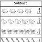 Subtraction Worksheet Free Printable