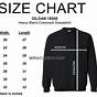 Gildan Crewneck Sweatshirt Color Chart
