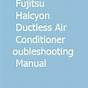 Fujitsu Halcyon Air Conditioner Manual